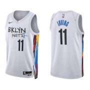 Brooklyn Nets Basketball Trikots NBA 2022-23 Kyrie Irving 11# Weiß City Edition Swingman..